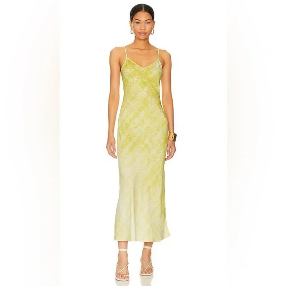all saints gold dress Rayanna Pleated Midi Dress METALLIC GOLD